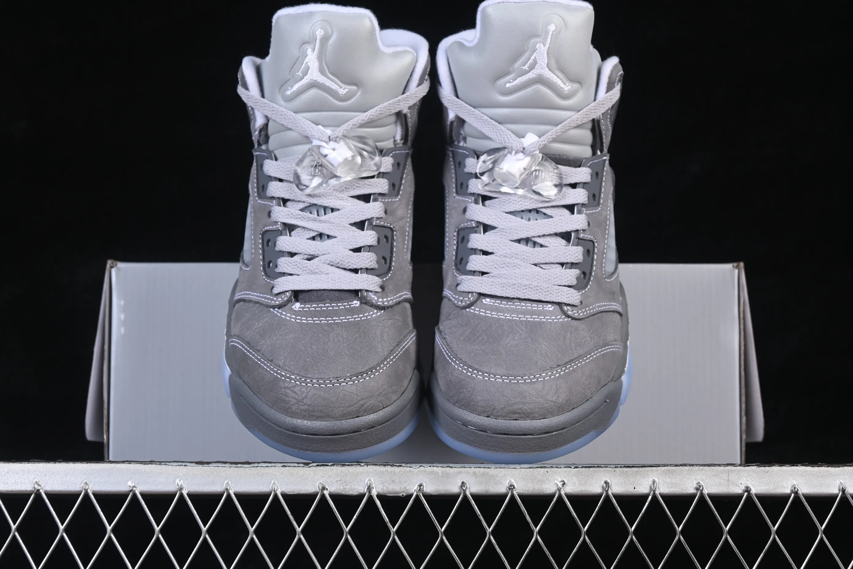 All categories Air Jordan Jordan series basketball shoes Air Jordan 5 Air Jordan 5 "Wolf Grey" AJ5 Joe 5 Wolf Gray first layer basketball shoes DD0587-002